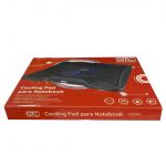 COOLING PAD PARA NOTEBOOK CON LUZ AZUL 12"-15,6" - GTC