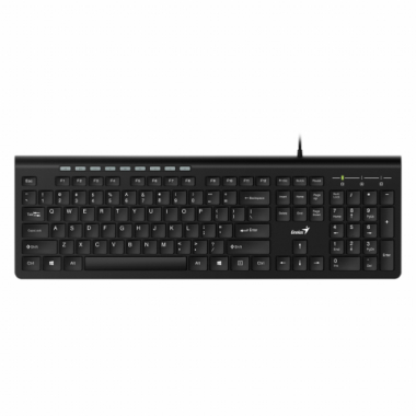 Teclado SlimStar USB 230 BLACK