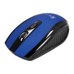 Mouse klip xtreme inalambrico klever 2.4ghz 3d 6 bot azul