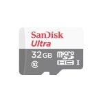 Tarjeta microsd sandisk ultra 32gb c10 c/adap 100m