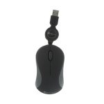 Mouse klip xtreme retractil karbon 1000dpi