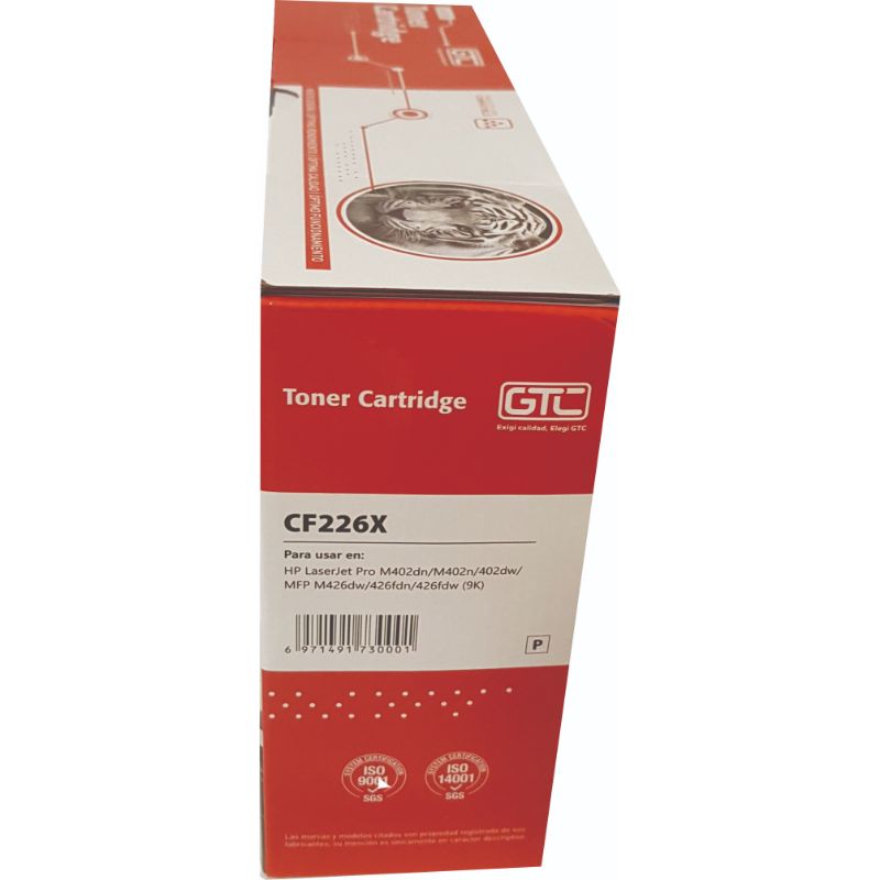 HP CF226X COMPATIBLE LASER GTC