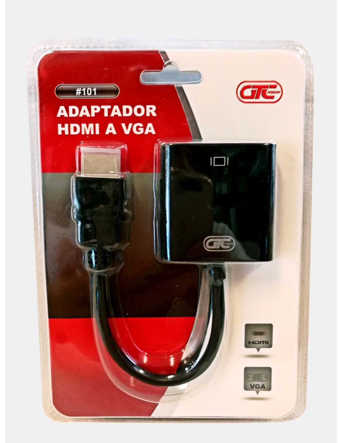 ADAPTADOR HDMI A VGA - GTC