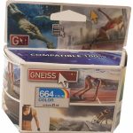 Cartucho de Tinta compatible HP 664XL F6V30AL Tri-Color 21 Mls. Alta Capacidad