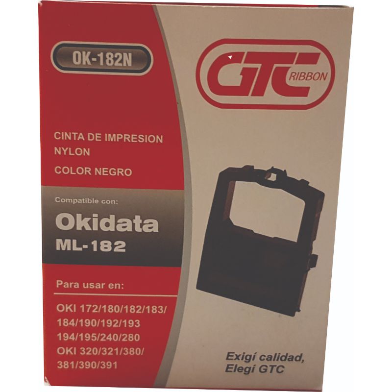 CINTAS GTC P/OKIDATA ML 182