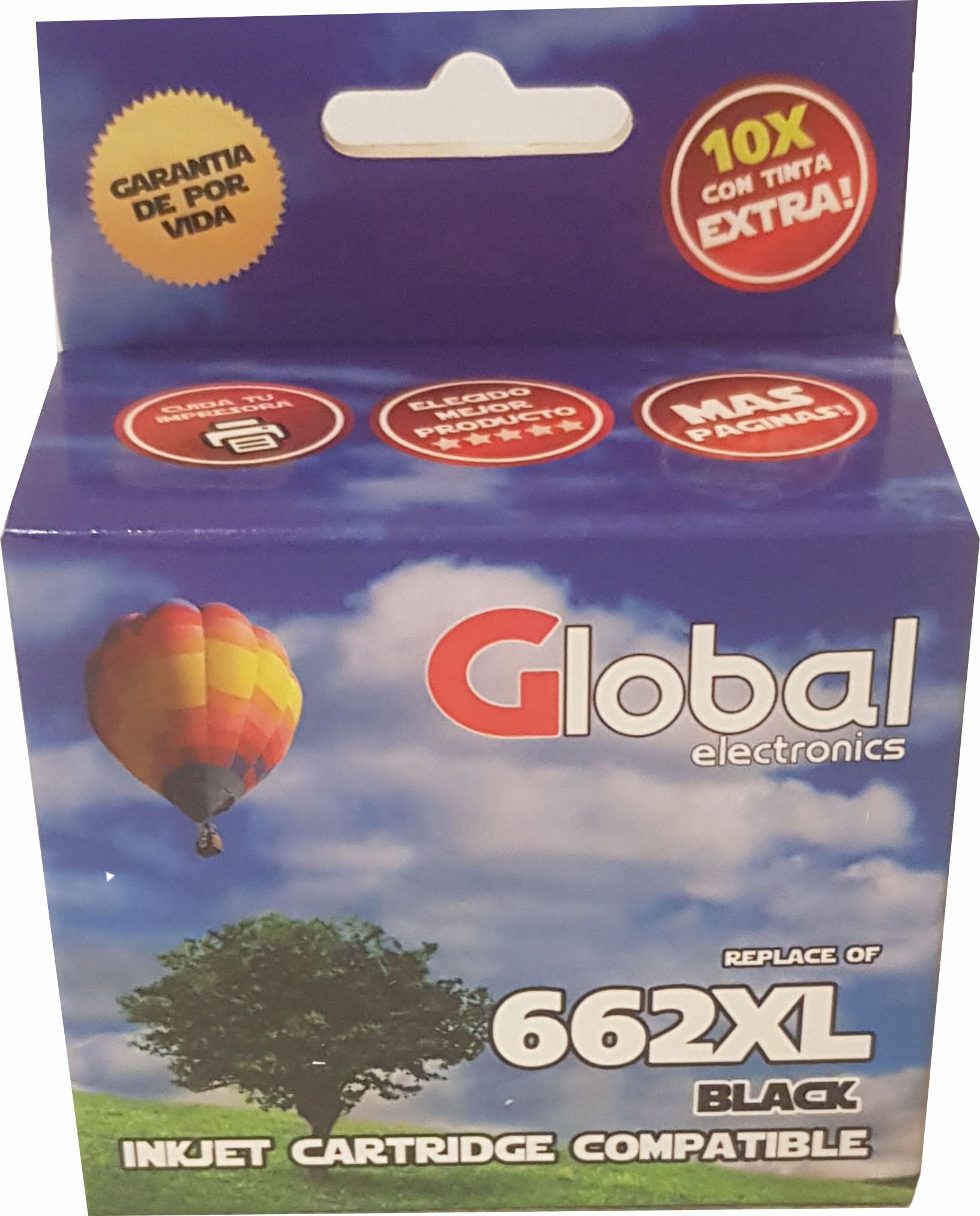 Cartucho de Tinta compatible HP 662XL Color CZ106AL